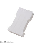 50pcs 6.6x11.5cm Hair Clips Jewelry Display Card Blank Kraft Paper Card Hairclip Price Tag Hairpin Packaging Cardboard Holder