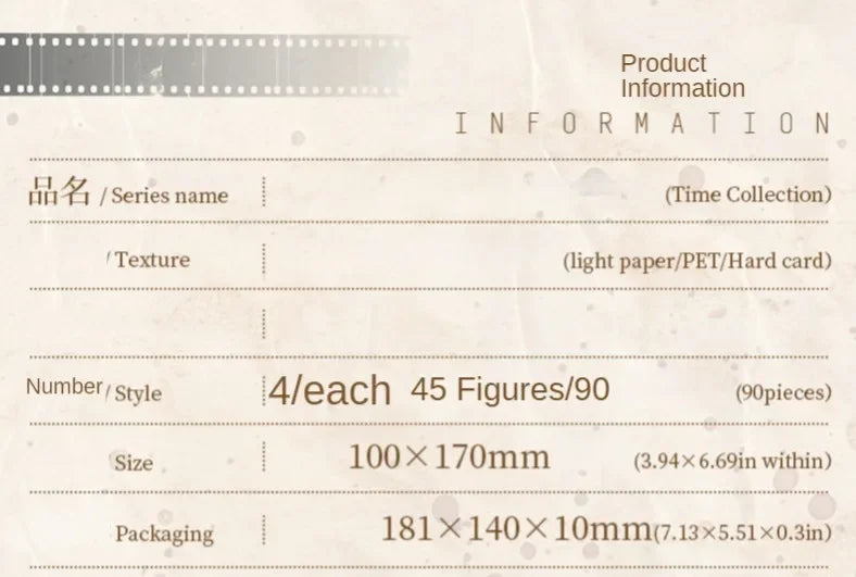 90Pcs Favorites Notebooks Decorative border Material paper handbook material European Coffee Manuscripts Pad collage Scrapbook