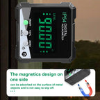 IP54 4x90° Portable Digital Inclinometer LCD Backlight Digital Protractor Slope Meter Digital Angle Ruler Single Side Magnetics