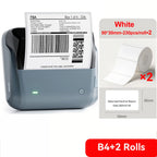 Niimbot B4 Thermal Label Printer Large Size 20-110mmm Print Width Label Sitcker Machine Shipping Label Business Office Use