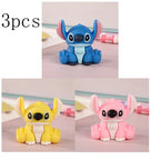 ** Cartoon Silicone Stitch Shape Pencil Sharpener Students Cute Cartoon Pencil Sharpener Pencil Sharpener Children's Stationery