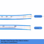 Flexible Curve Ruler 50cm Double-Sided Scale Multi-Functional Soft Ruler for Garment Pattern Making Bendable Arc Ruler, Essentia
