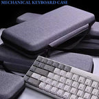 1pc Professional EVA Keyboard Case, Waterproof Protective Bag for Mechanical Keyboard 61 To Full Size, Travel & Home Use