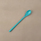 7pcs Candy Color Plastic Long Handle Dessert Spoons Dinner Tea Spoon Tableware Flatware Stirring Coffee Kitchen Scoops Soup