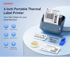 Niimbot B4 Thermal Label Printer Large Size 20-110mmm Print Width Label Sitcker Machine Shipping Label Business Office Use
