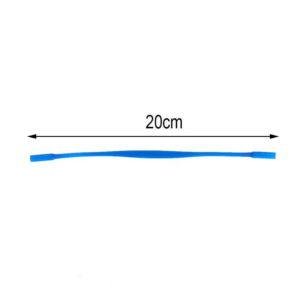 1PC Silicone Eyeglasses Straps Candy Color Elastic Reading Glasses Chain Sports Cord Holder Sunglasses Anti Slip String Ropes