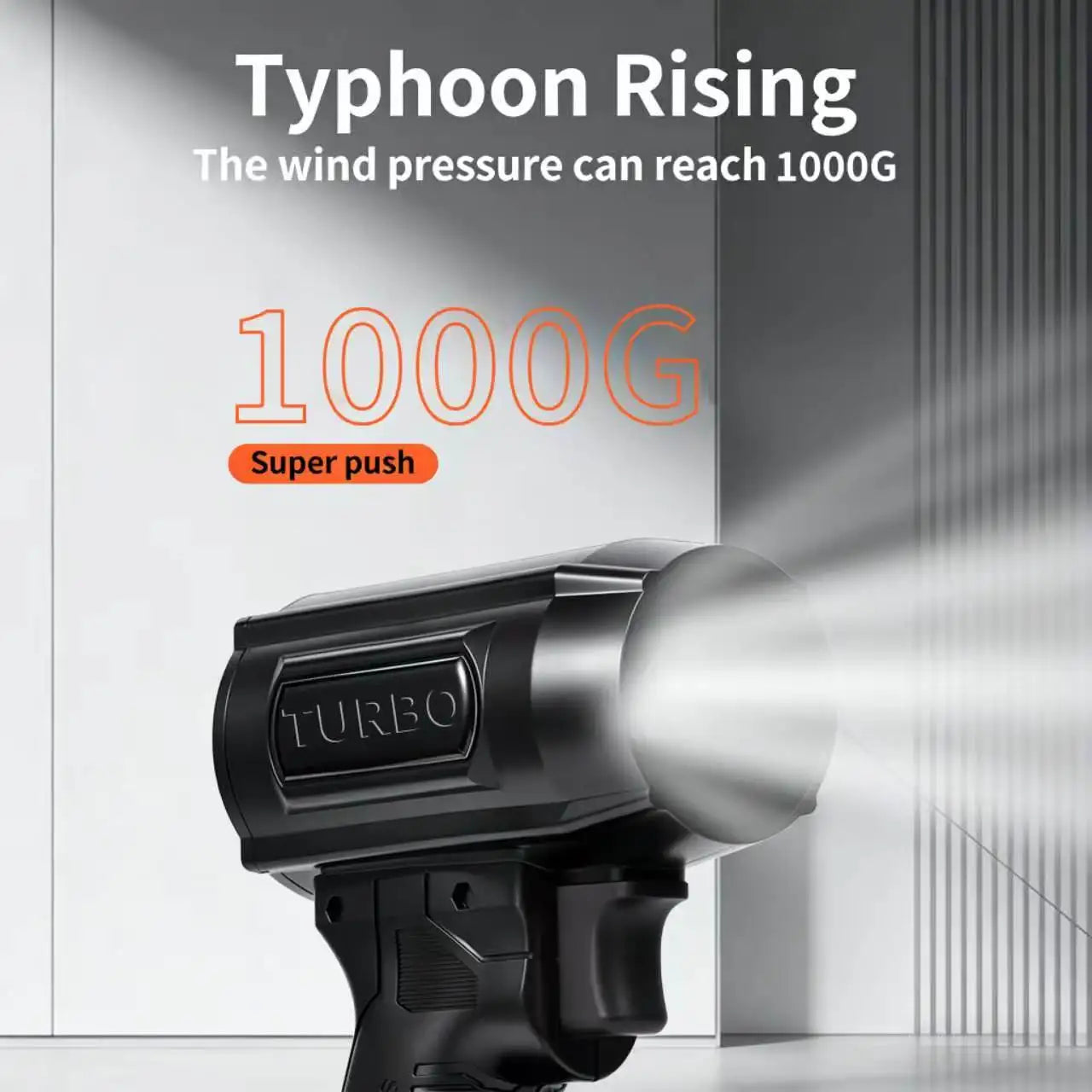 Car Violent Air Blower Powerful Handheld Turbo Jet Fan High Speed 50mm Brushless Motor Thrust Car Wash Air Gun Dryer Tools