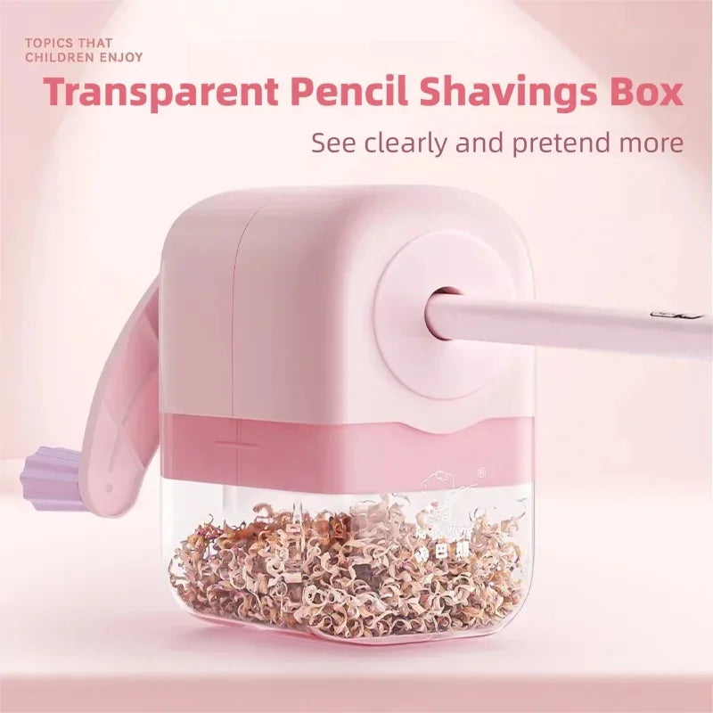 Kawaii Creative Pencil Sharpener Cute Stationery for Kids Adults Office School Supplies Unique Accessory