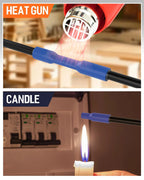 Black Heat Shrink Tube Kit Thermoresistant Tubing Shrink Wire Wrapping Electrical Connection Cable Insulation Sleeves Protecter