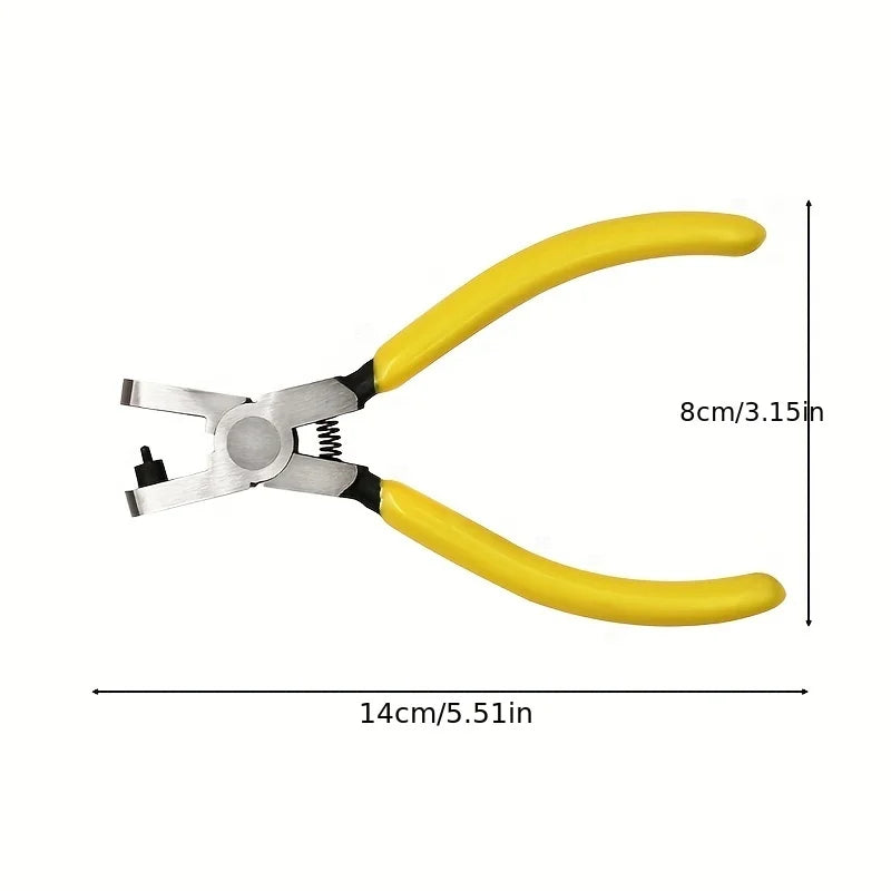 1pc 2.0mm Universal Hand Strap Watch Band Punch Tool Punching Puncher Hole Pliers