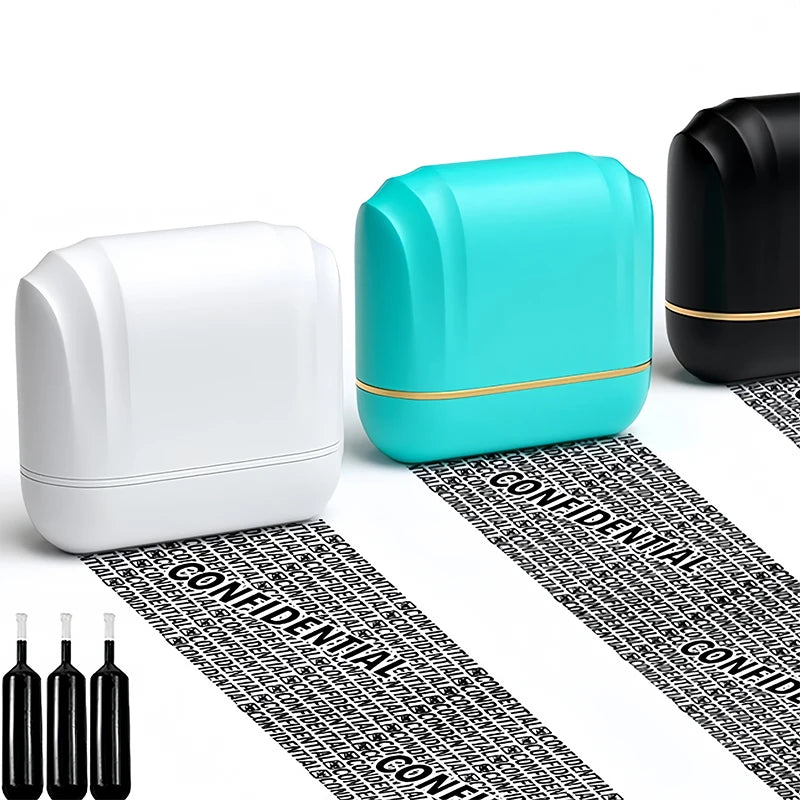 Rolling-type Stamps Identity Protection Confidential Data Garbled Characters Privacy Seal Anti-leakage Information Coverage