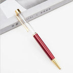 10 Pieces of Ballpoint Pens DIY Empty Pen Barrels for Handmade Quicksand Pens, Floating Flower Pens, Business Event Signature Pens, and Souvenirs