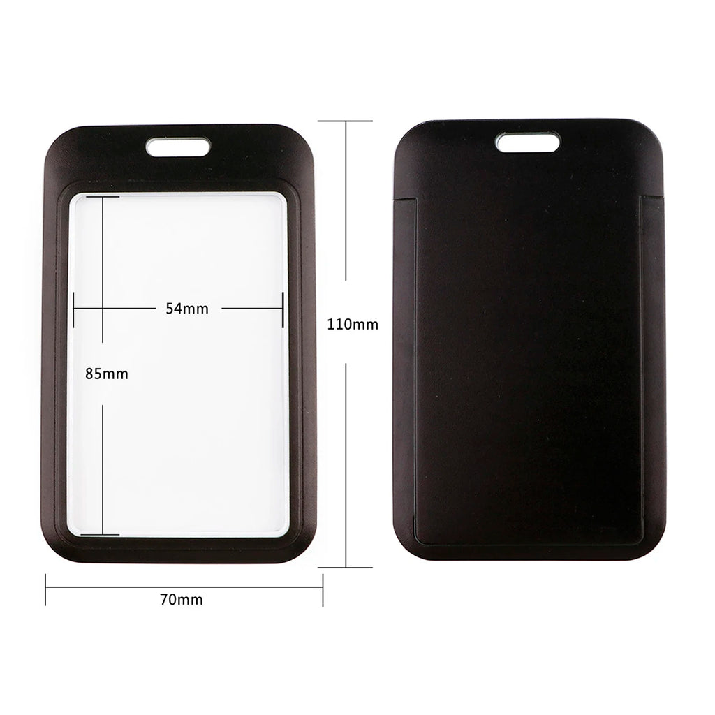 Pure Black Lanyards for Keys Multi-function Cell Phone Straps ID Card Keychain Lanyard Neck Strap Phone Accessories