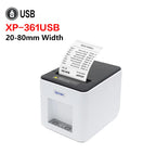 Xprinter XP-365B printer thermal barcode price printer 20-80 MM