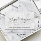 50pcs Thank You Card for Supporting My Small Business Cardstock Thank You Cards for Gift Packaging Party Wedding Invitation Card