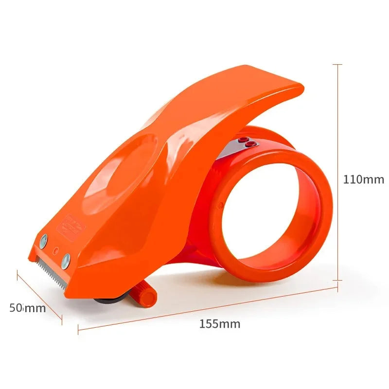 Heavy Duty Shipping Tape Dispenser,Reusable, Replaceable, Eco-Friendly Master Piece Dispenser for Pros with Patented 10° Sloped
