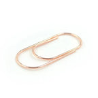 Factory Supply 25pcs/15pcs 50x25mm Large Size Paper Clips 4 Colors Available Large Wide Paper Clips on Promotion