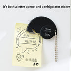 Japanese Mini Shaftless Letter Opener, Safe and Hand Friendly, Portable Unboxing Knife, Grain Opener, Badge Specific