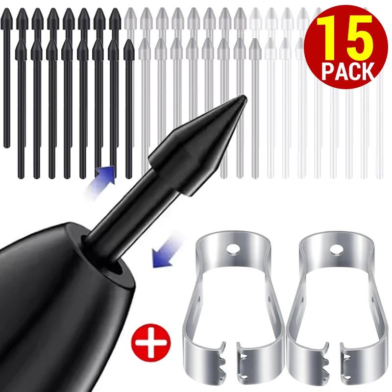 Replacement Stylus Pencil Nib for Samsung Galaxy Tab S6 Lite S6 S7 S8 S9 S10 S10U S23 S24 S25 S Pen Tips with Removal Tweezer