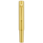 Hongdian M2 Brass Fountain Pen EF/F/M/Long Knife Nib Short Pocket Portable Writing Pen with Converter