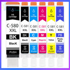 PGI-580 CLI-581 PGI580 CLI581 Ink Cartridge 580XXL 580XL For Canon PIXMA TS6150 TS6250 TS6350 TS705 TS8150 TS9150 TS8350 Printer