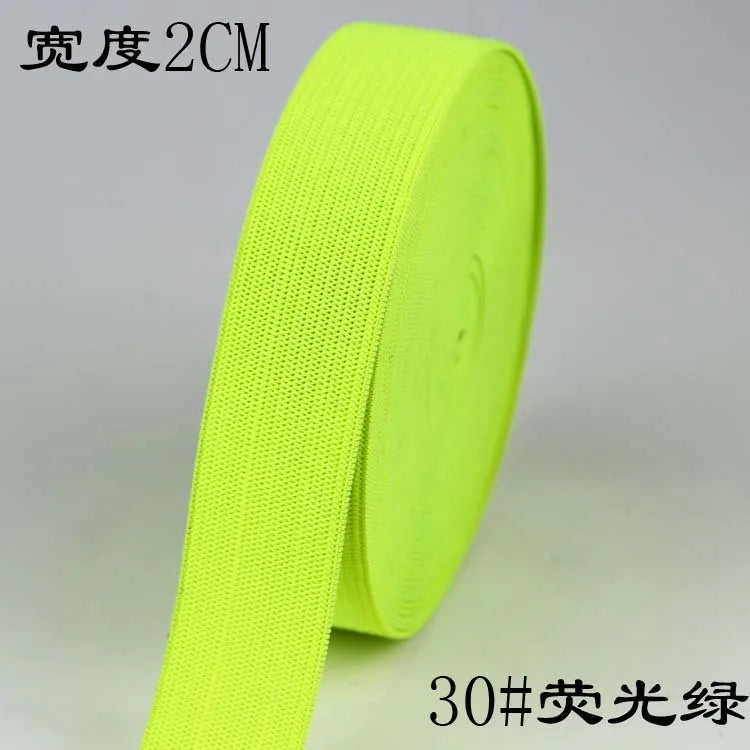 1/2/5Meters Color Elastic Band High Elasticity Rubber Band Sewing Craft For Home  Lace Decoration Clothing Accessories