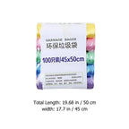 5 Rolls/pack Household Disposable Trash Pouch Small Trash Bags Kitchen Storage Garbage Bags Cleaning Waste Bag Plastic Bag