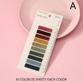 200 Sheets Index Tabs Self Adhesive Page Markers Transparent Sticky Notes Classify Files Flags Posted It Planner Stickers