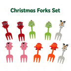 Kids Lunch Bento Box Accessories with Silicone Cupcake Liners for Baking and Small Animal Food Toothpicks Fruit Forks