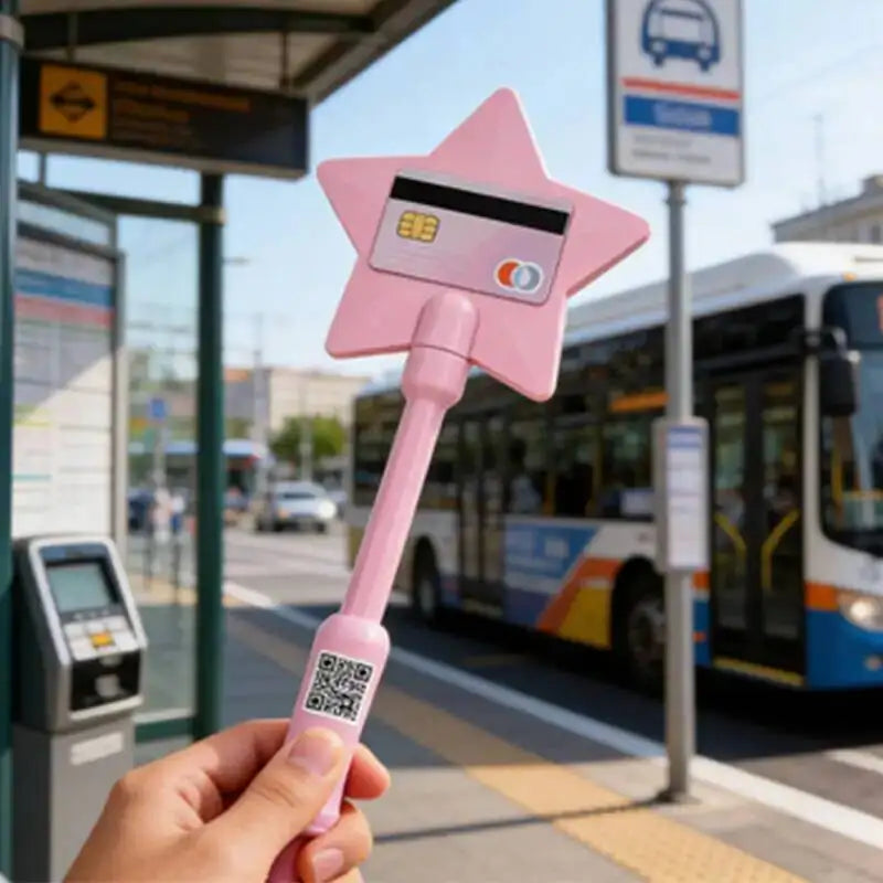 Viral Magic Wand Contactless Payment Tool Tap To Pay NFC Credit Card Holder Funny Prank Gadget Non-Contact Payment Helper