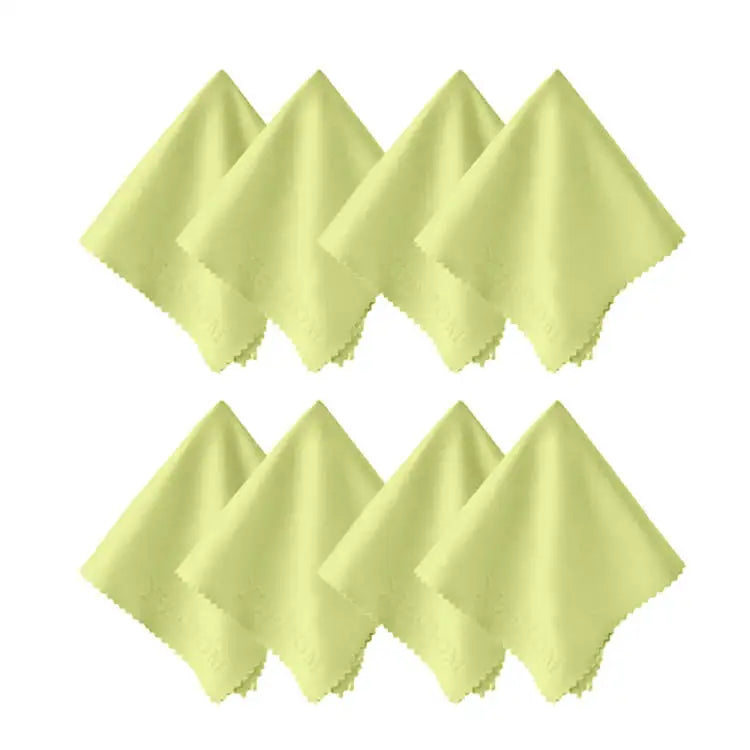 XizeHOM 8 pcs/lots High quality  Glasses Cleaner 20*20cm Microfiber Glasses Cleaning Cloth For Lens Phone Screen Cleaning Wipes