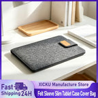 Anti-Scratch Felt Protector Bag Laptops Tablet Protection Case Pouch Light Sleeve For 11 13 15 Inch iPad Pro Macbook Storage Bag