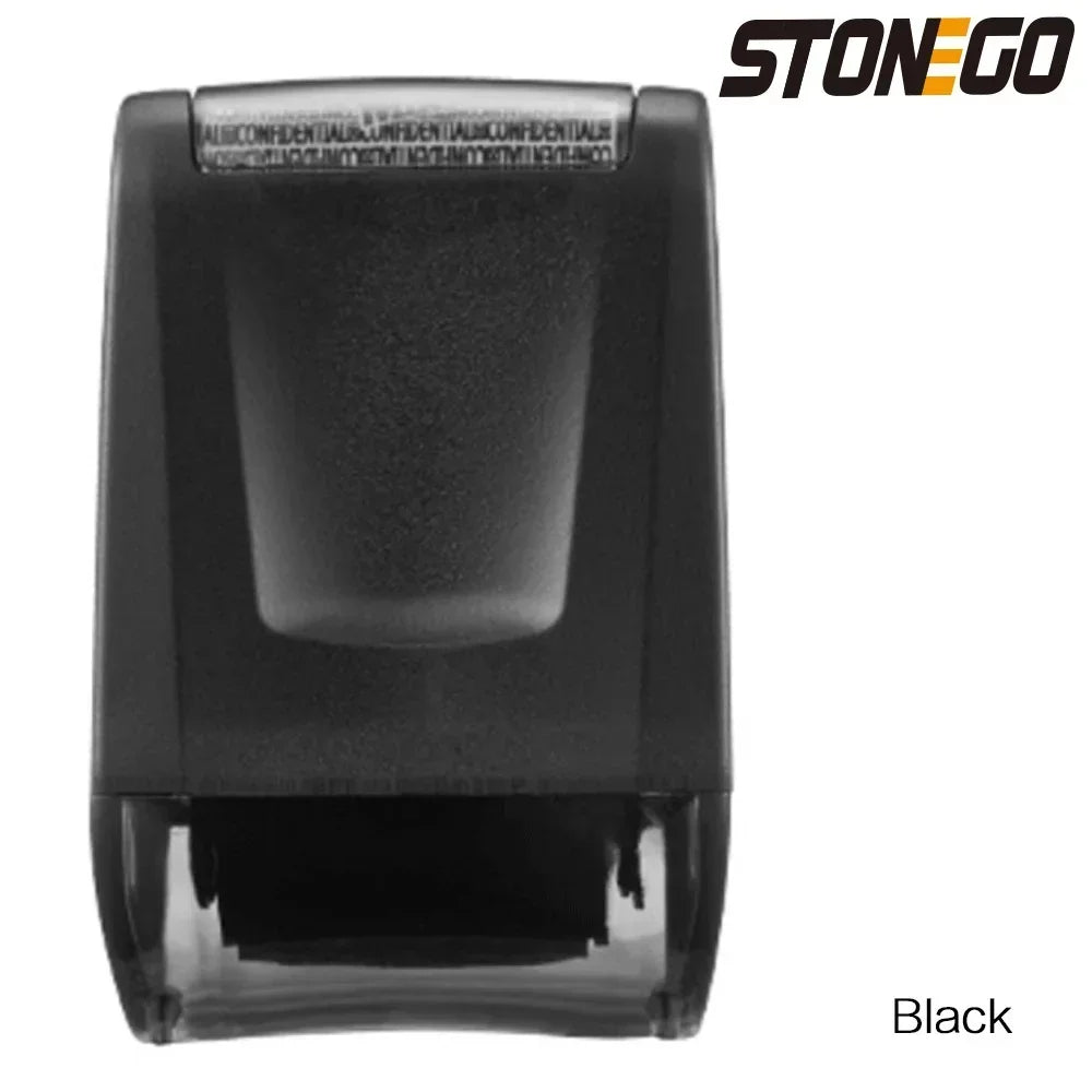 Roller Privacy Seal Anti-Leakage Confidentiality Stamp for Personal Information Face Sheet Courier Use