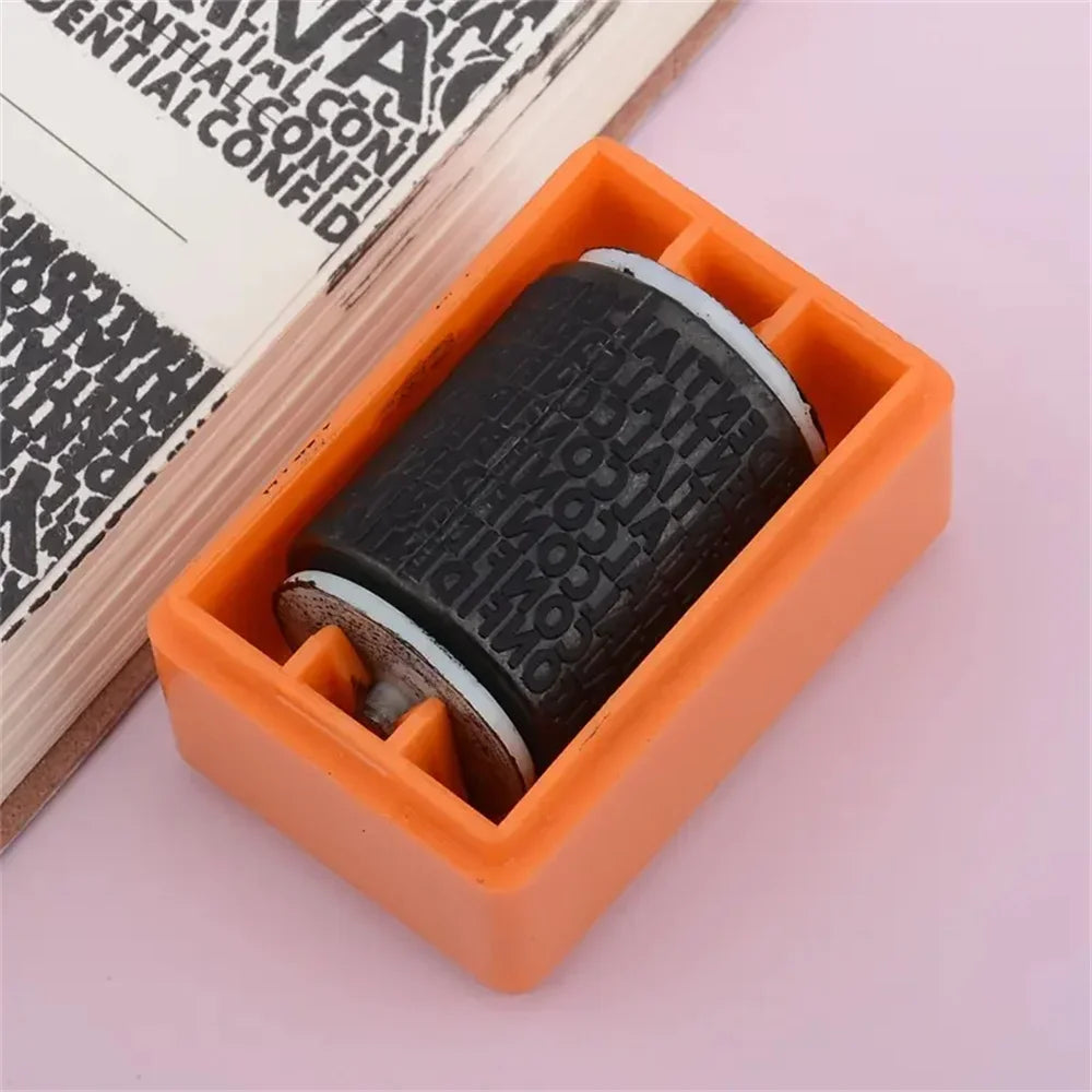 Ultimate Privacy Shield Confidentiality Stamp High Security Smudge Proof Design for Document Sealing Keep Information