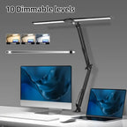 LED Desk Lamps Stepless Dimmable Led Computer Monitor Light USB Table Lamp for Office Study Reading Lighting Fixture
