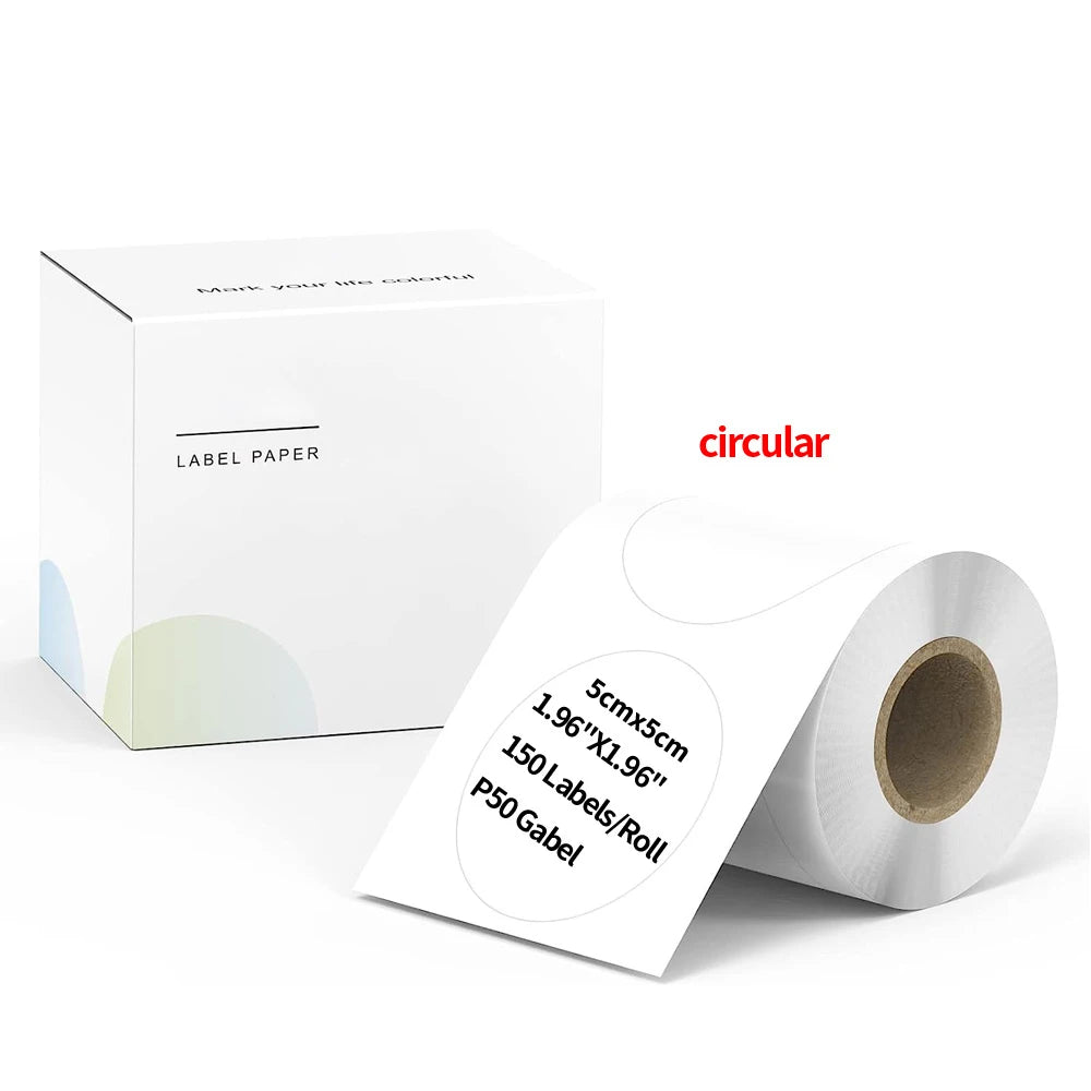 Marklife Thermal Label Printer P50 Mini Protable Bluetooth Stickers Self-adhesive Printer For Kitchen Office To Gift/Marking/Tag