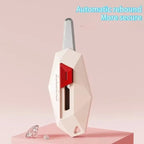 1pc Multifunctional Mini Unpacking Tool Automatic Rebound Portable Sawtooth Packaging Unpacking Device Mini Cutter Letter Opener