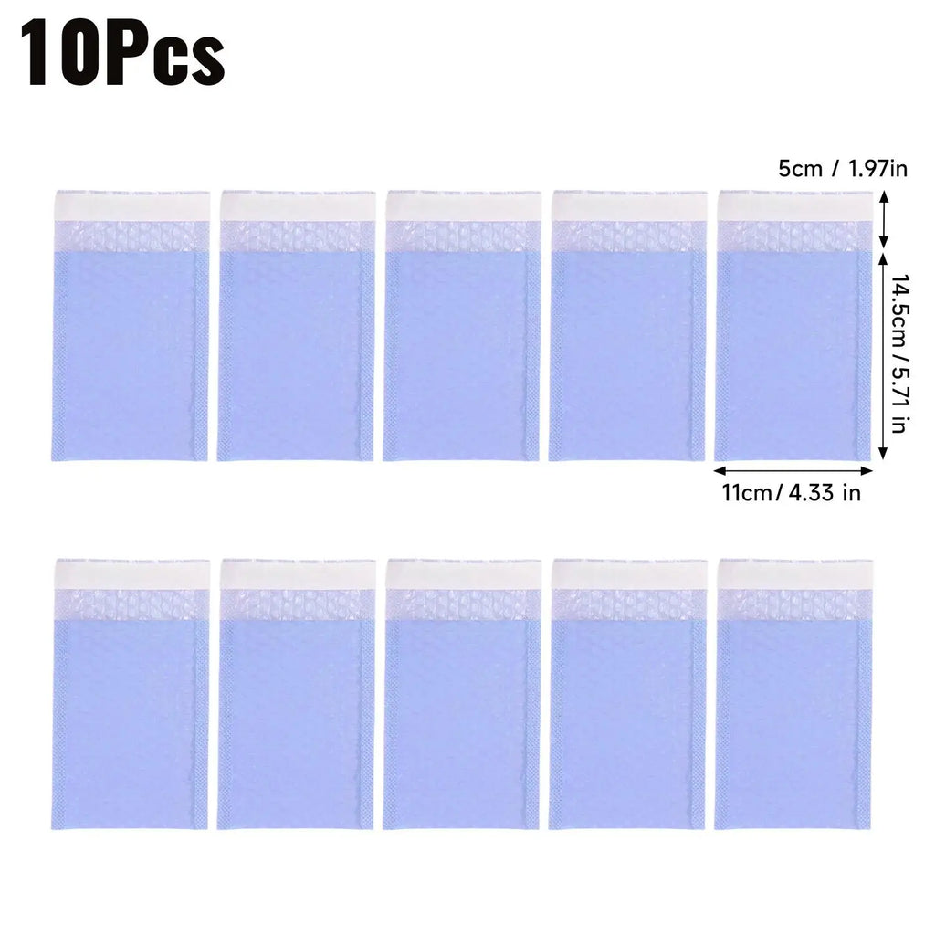 10-100pcs Green Blue Poly Bubble Mailers Padded Envelopes Self Seal Padded Envelopes Gift Bags Black Packaging Envelope