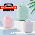 Ceramic Blade Theft Protection Roller Stamp for Privacy Confidential Data Guard Your Security Stamp Roller Privacy Seal Roller