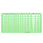 Jewelry Design Template Diamond Gemstone Drafting Ruler Kit Formwork Rulers Professional Designer Tools Supplies T-777-1 T-777-2