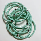 10PCS New Girls Elastic Hair Rubber Bands Kids Headbands Women Hair Tie Hair Gum Ponytail Hair Holders Hair Accessories