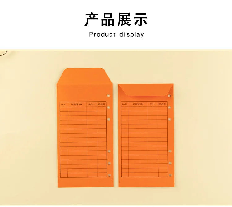 Bview Art PP Budget Envelope Monthly Weekly Planner, Cash Envelope Efficient Budget Savings and Expense Tracking