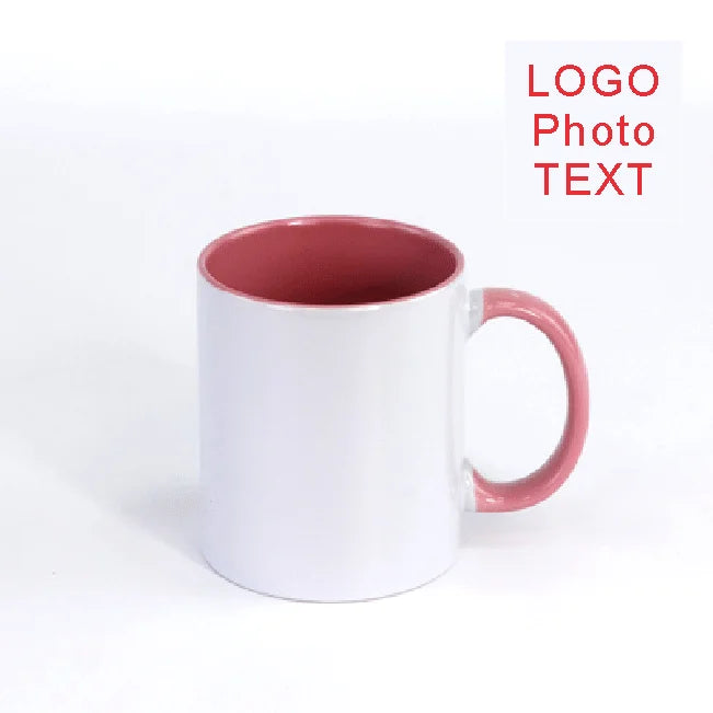 DIY Customized 350ML 12oz Ceramic Mug Print Picture Photo LOGO Text Personalized Coffee Milk Cup Creative Present Cute Gift
