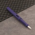 1pc Matte Purple Fountain Pen Plastic EF/F Nib Frosted Fluorescence Green Stationery School Office Supplies Ink Pens
