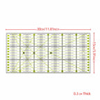 15*15 cm, 30*15 cm Patchwork Ruler - Set of Quilting Tools - High-Quality Acrylic Material - Transparent Ruler - School Supplies
