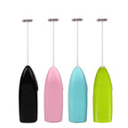 Handheld Electric Egg Beater Mini Battery Powered Milk Frother Coffee Drink Mixer Milk Foamer Kitchen Tools