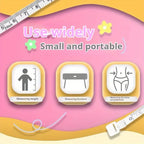 150 cm Cute Mini Soft Tape, Automatic Shrinking Tape Measure, Material Tape Measure, Plastic Tape Measure