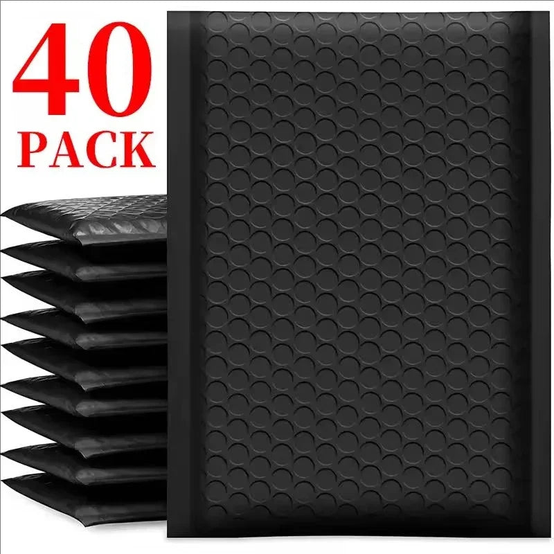 50-10Pack Kraft Bubble Mailers Self-Sealing Paper Envelopes Waterproof Cushioned Padded Foam Shipping Bags for Packaging