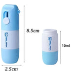 Thermal Paper Correction Fluid Address Blocker Eraser with Retractable Knife Parcel Box Opener Anti Peep Identity Information