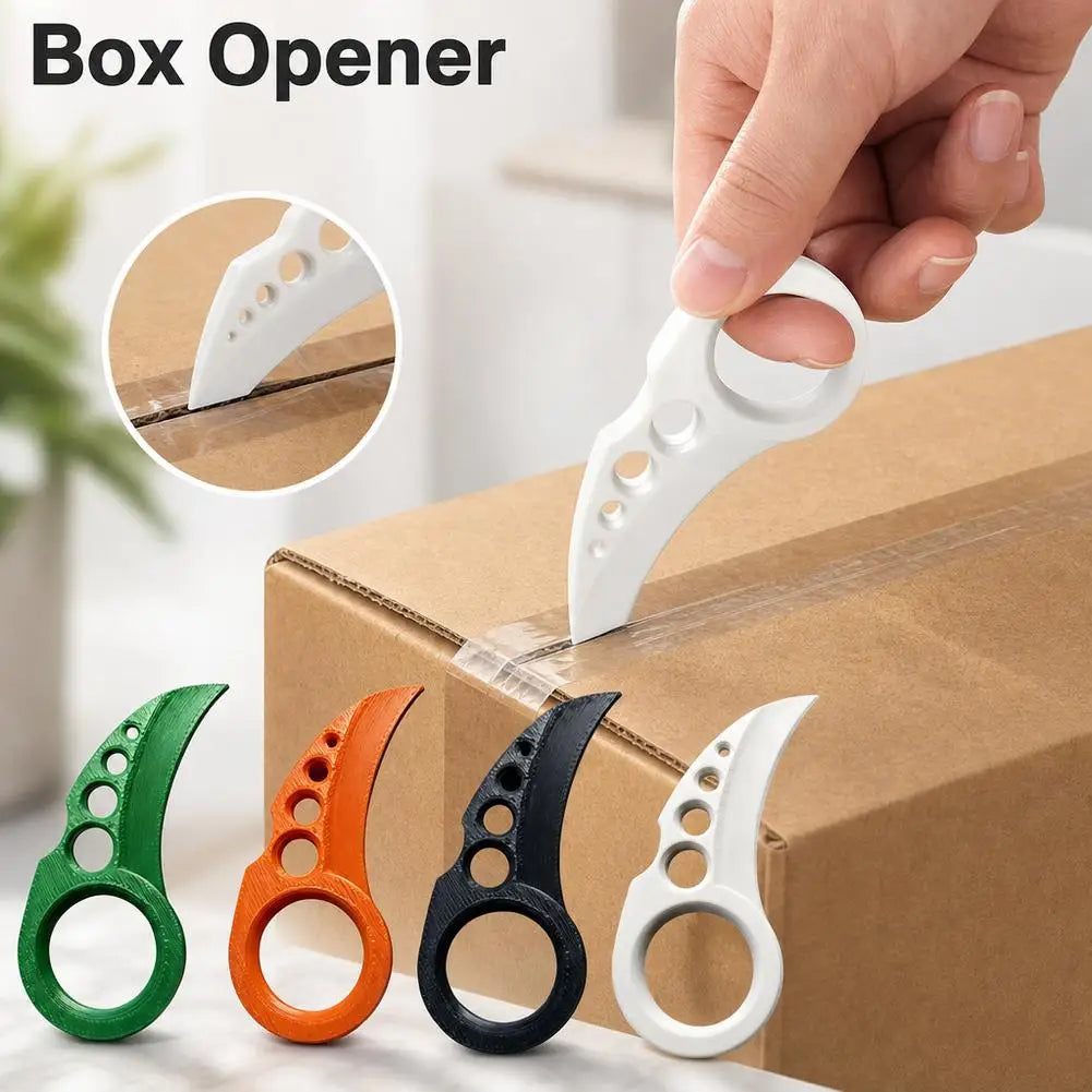 Mini Eagle Claw Box Opener Safety Cutter Portable Finger Knife For Parcels Letters Office Home Express Tools